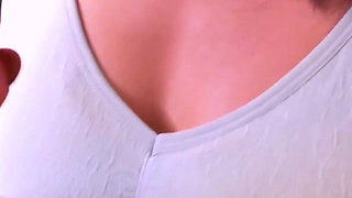 Hot Tattoed Teen with Perfect Ass Gives Hot Blowjob After Class