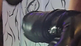 Bi Slave Blowjob Cum Eating Jerk off Cum Cleaning by Femdom Maledom