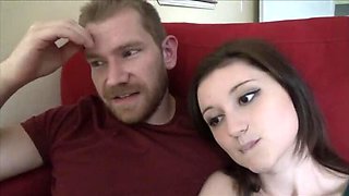 Petite Step Sister Hailey Little Fucked Hard by Step Brother - Family Therapy Threesome