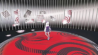 Yowane Haku Undress Dance Sexy Lingerie Hentai Stickysticky Song Mmd 3D Purple Clothes Color Edit Smixix
