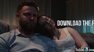 Big boobed SBBW babe consoling her lover