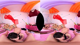 Glamour asian seductress exciting Vr porn video