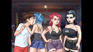 Bikinis, pregnant fuck, boner