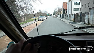MikeBigDick (Part 1+2) French MILF Takes Monster Cock