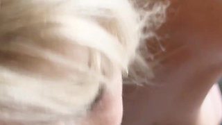 Canadian GILF Sucks Black Dick and Gets Cum on Tits