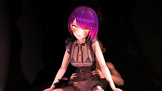 Awesome hentai anal sex with stunning excited nurse