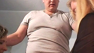 German MILF Amateur Threesome FFM Housewife Big Tits Blonde