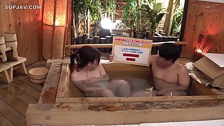 Japanese Men And Women In A Spa Fuck As The Ladies Bounce Their Big Asses On Dick