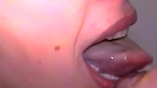 Self Piss Washing Teeth with Cum and Piss