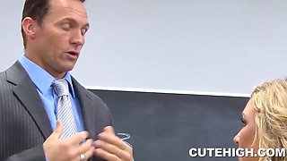 Nice Boobs Cameron Dee Gives Head and Dicked