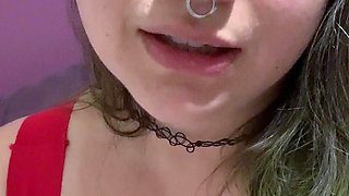 Pale amateur teen brunette Lynn Love