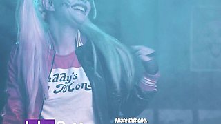 Irresistible Harley Quinn's latina action