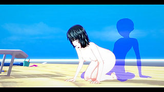 One Punch Man Hentai - Fubuki Handjob and Fucked - Japanese Asian Manga Anime Film Game Porn