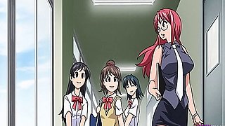 Lesbian teacher mouthful full of cum - Uncensored Hentai Anime