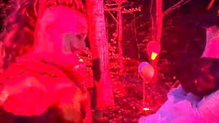 Freaky Clown Party with EdgesOfReality - Big Tits Outdoor Fetish Group Sex