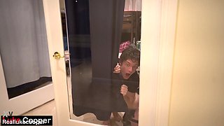 Stepsister captivates with daring spy passion in thrilling intimate play