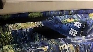 Amateur blondie solo anal masturbation