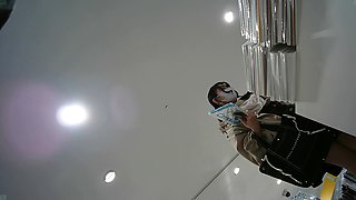 Latin amateur teen in store hidden cam HD 2
