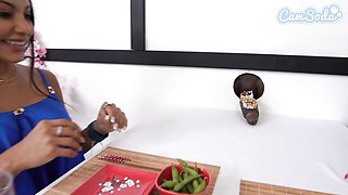 Erotic Lulu and Katalina's cam action