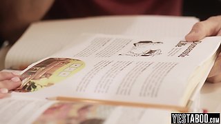 Big male stick stepdad rails 18 years old stepdaughter