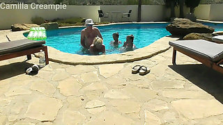 Orgy in The Swimming Pool