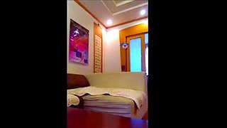 Chinese Slutgirl's Girlfriend Fingers Her Hairy Pussy