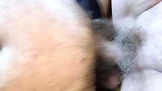 Ugly old woman with hairy pussy fucked