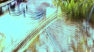 POV Bigtitted slut doggystyled outdoor