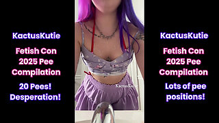 Fetishcon 2025 Pee Compilation