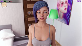 Curvy big ass and boobs in an adult visual adventure