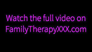 Hot Step Sister Skylar Vox Fucks Brother in Family Therapy - Blowjob & Doggystyle