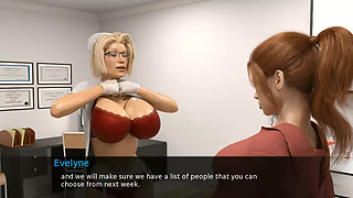 The nurse is surprised by the cock she sees