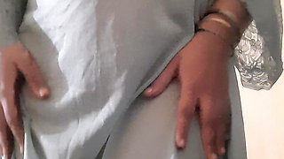 Indian Curvy Wife Doing Video Call for her Husband  part 1