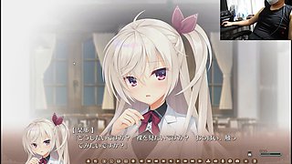 Busty babes in adult games and anime