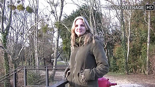 Lovely 19 Year Samantha Does Her First Porn Casting