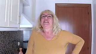 FakeTaxi Young blonde takes on old cock
