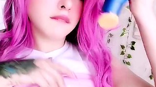 Great Big Boobs On Masturbating Redhead