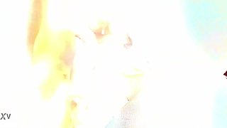 DOU Lesbian. 2 girls vs 4 boys. Full anal. no <censored>. piss. Deep balls