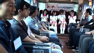 Delightful Japanese teens confessing their passion for cock