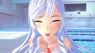 Hentai: Big Tits, Big Ass  Creampie Porn
