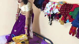 Sexy Indian Odia Housewife and Step Brother Make Sex Relation in Bedroom