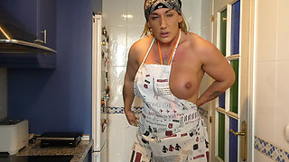 Squirting and Fucking in the Kitchen