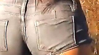 Hot Latina Striping Outdoord in Argentina