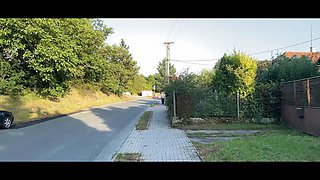 Hunt4k. juicy una fairy is not too shy and displayed her boobs and labia in public