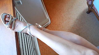 Selena's Posing and Sex Games in Heels