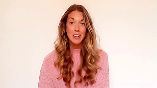 Sexy British Babe Lana Pleases Herself When She Wakes Up