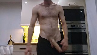 Solo masturbation and gay climax