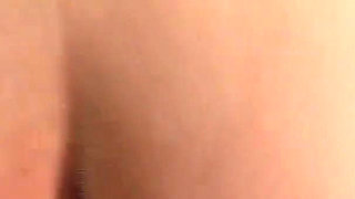 Cute brunette chick fucked from BBC in POV and creampied