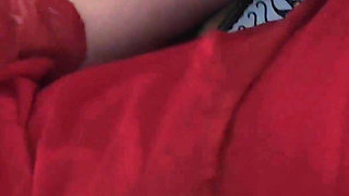 Fucking Wife's Wet Pussy, Horny, Big Natural Breasts