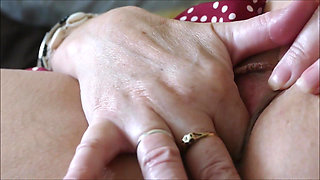 Close up Masturbation and Cum with Me Fingering My Pink Pussy